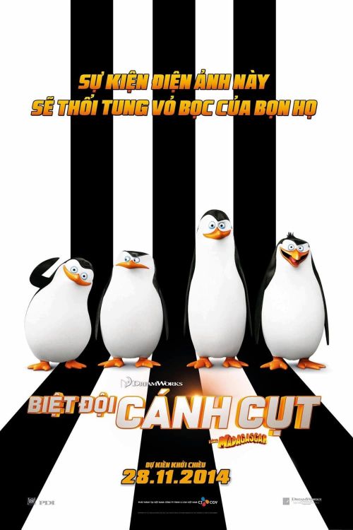 Biệt Đội Cánh Cụt Vùng Madagascar (Penguins of Madagascar) vietsub