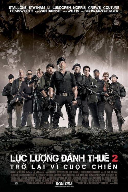 Biệt Đội Đánh Thuê 2 (The Expendables 2) vietsub