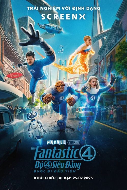Bộ Tứ Siêu Đẳng: Bước Đi Đầu Tiên (The Fantastic 4: First Steps) vietsub