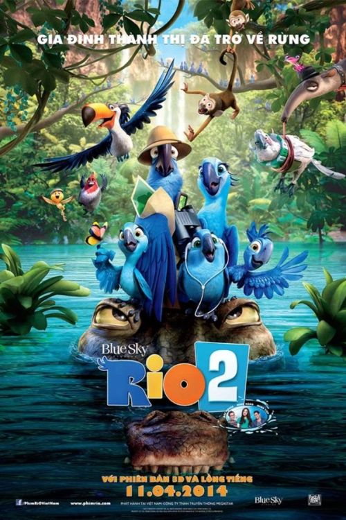 Chú Vẹt Đuôi Dài 2 (Rio 2) vietsub