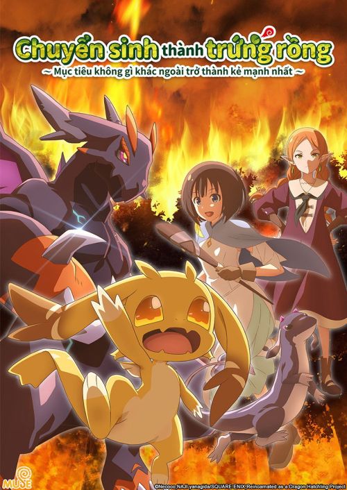 Chuyển Sinh Thành Trứng Rồng – Mục Tiêu Không Gì Khác Ngoài Trở Thành Kẻ Mạnh Nhất (Tensei shitara Dragon no Tamago datta) (Reincarnated As A Dragon Hatchling) vietsub