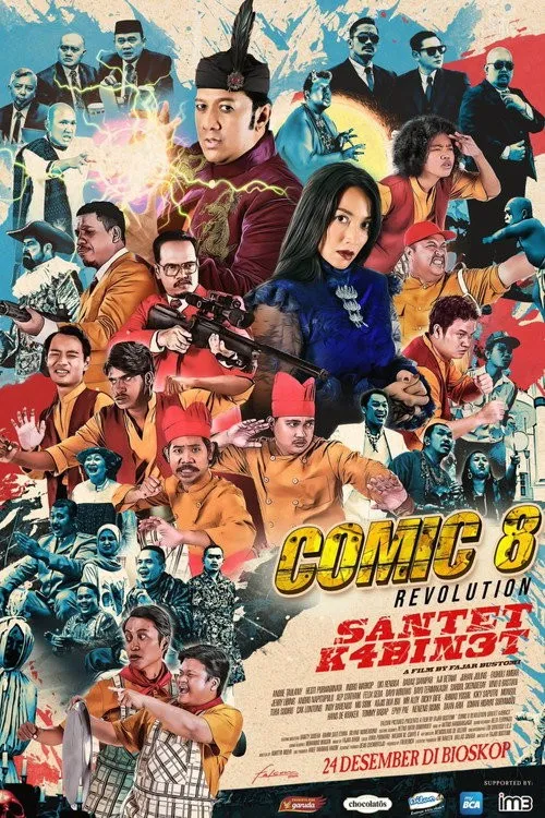 Comic 8: Cách Mạng Phù Thủy K4bin3t (Comic 8 Revolution: Santet K4bin3t) vietsub