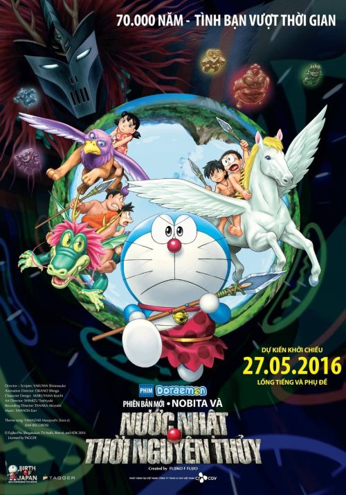 Doraemon: Nobita và Nước Nhật Thời Nguyên Thủy (Doraemon: Nobita and the Birth of Japan) vietsub