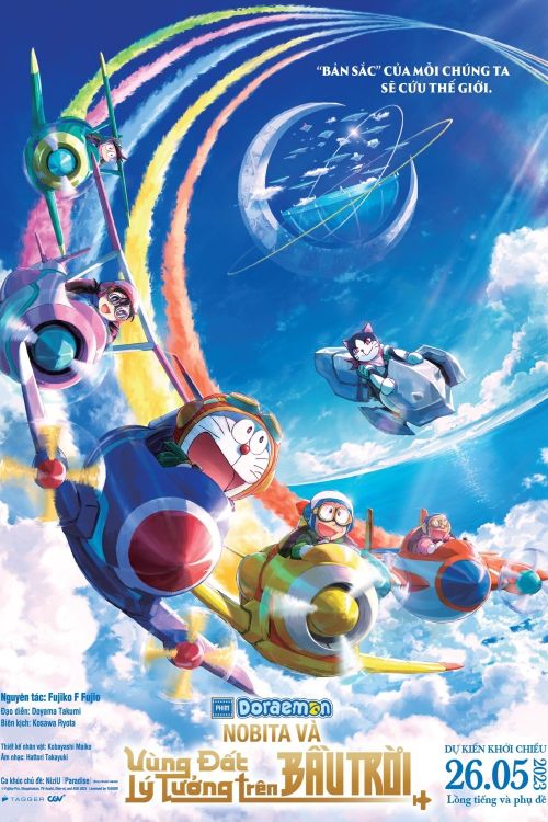 Doraemon: Nobita và Vùng Đất Lý Tưởng Trên Bầu Trời (Doraemon the Movie: Nobita's Sky Utopia) vietsub