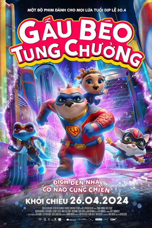 Gấu Béo Tung Chưởng (Combat Wombat: Back 2 Back) vietsub