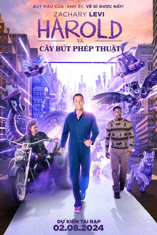 Harold và Cây Bút Phép Thuật (Harold and the Purple Crayon) vietsub