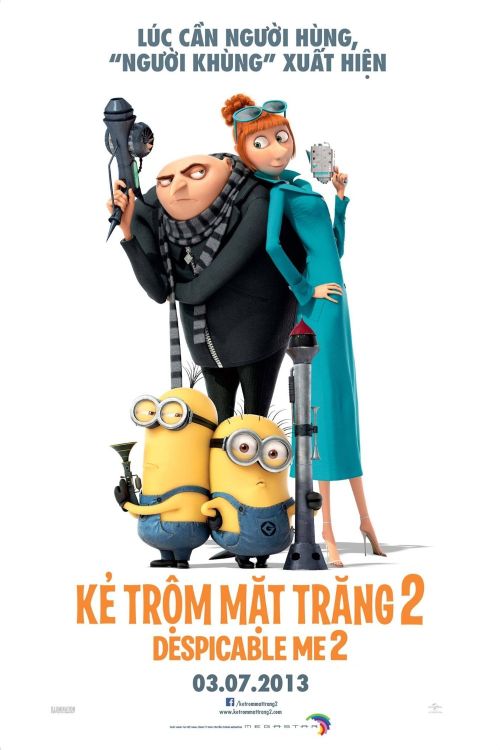 Kẻ Trộm Mặt Trăng 2 (Despicable Me 2) vietsub