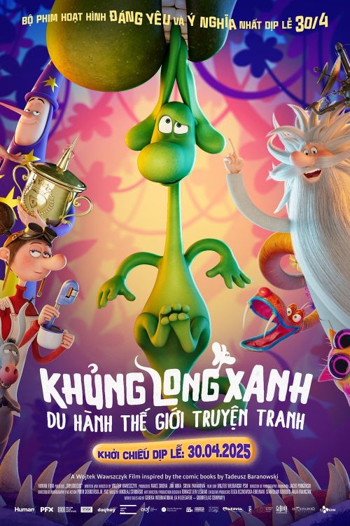 Khủng Long Xanh Du Hành Thế Giới Truyện Tranh (Diplodocus) vietsub
