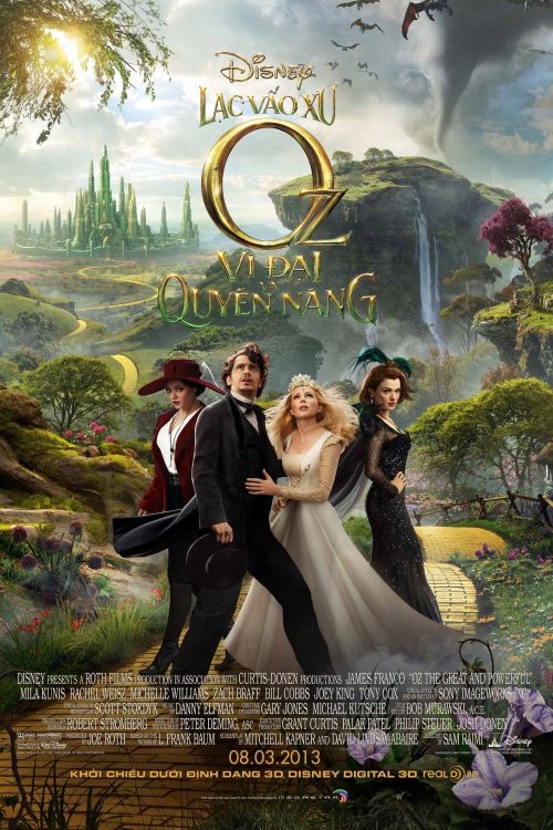 Lạc Vào Xứ Oz Vĩ Đại và Quyền Năng (Oz The Great And Powerful) vietsub