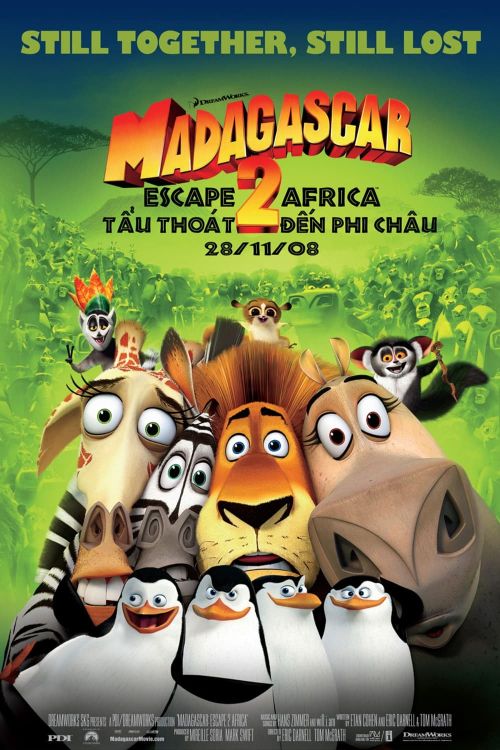 Madagascar 2: Tẩu Thoát Đến Châu Phi (Madagascar: Escape 2 Africa) vietsub