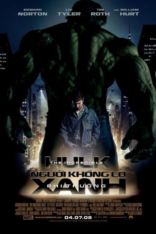 Người Khổng Lồ Xanh Phi Thường (The Incredible Hulk) Người Khổng Lồ Xanh Phi Thường (The Incredible Hulk) vietsub