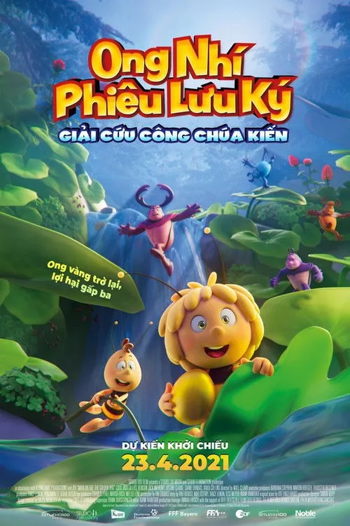 Ong Nhí Phiêu Lưu Ký: Giải Cứu Công Chúa Kiến (Maya the Bee: The Golden Orb) vietsub