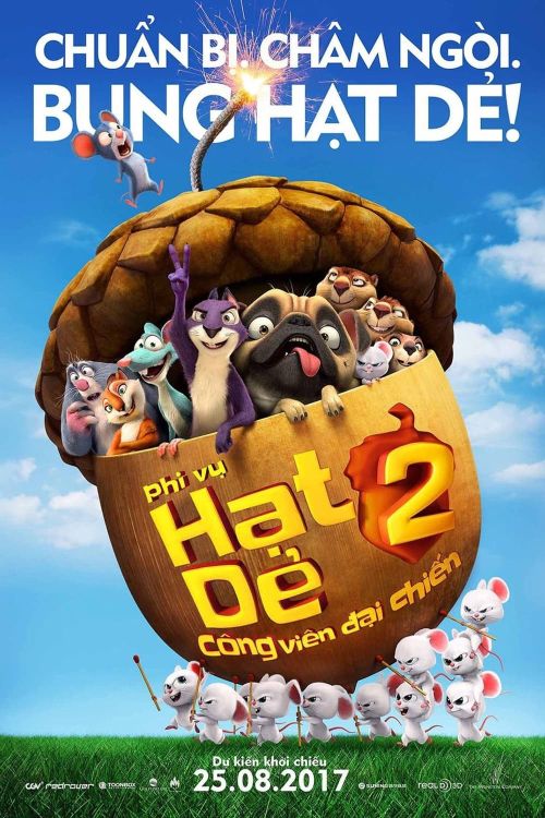 Phi Vụ Hạt Dẻ 2: Công Viên Đại Chiến (The Nut Job 2: Nutty by Nature) Phi Vụ Hạt Dẻ 2: Công Viên Đại Chiến (The Nut Job 2: Nutty by Nature) vietsub