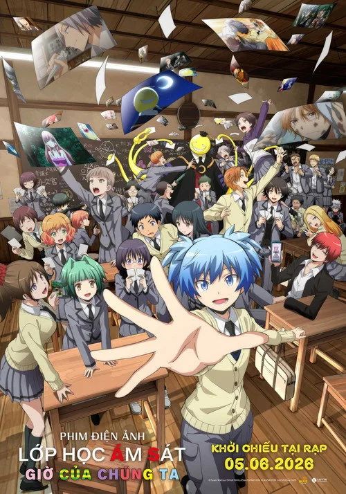 Phim Điện Ảnh - Lớp Học Ám Sát: Giờ Của Chúng Ta (Assassination Classroom the Movie: Our Time) Phim Điện Ảnh - Lớp Học Ám Sát: Giờ Của Chúng Ta (Assassination Classroom the Movie: Our Time) vietsub