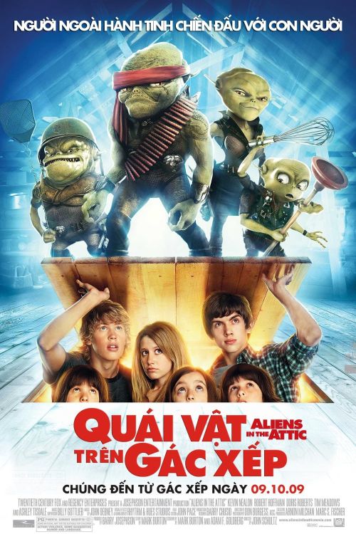 Quái Vật Trên Gác Xếp (Aliens in the Attic) Quái Vật Trên Gác Xếp (Aliens in the Attic) vietsub