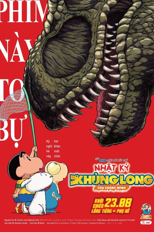 Shin - Cậu Bé Bút Chì 32: Nhật Ký Khủng Long Của Mình (Crayon Shin-chan the Movie: Our Dinosaur Diary) vietsub