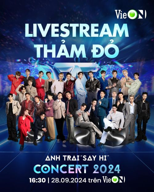 Thảm Đỏ Anh Trai Say Hi Concert 2024 Thảm Đỏ Anh Trai Say Hi Concert 2024 vietsub