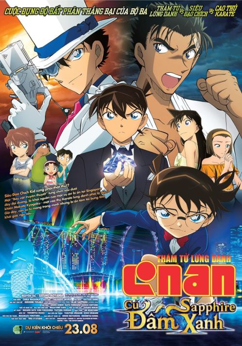 Thám Tử Lừng Danh Conan 23: Cú Đấm Sapphire Xanh (Case Closed: The Fist of Blue Sapphire) Thám Tử Lừng Danh Conan 23: Cú Đấm Sapphire Xanh (Case Closed: The Fist of Blue Sapphire) vietsub