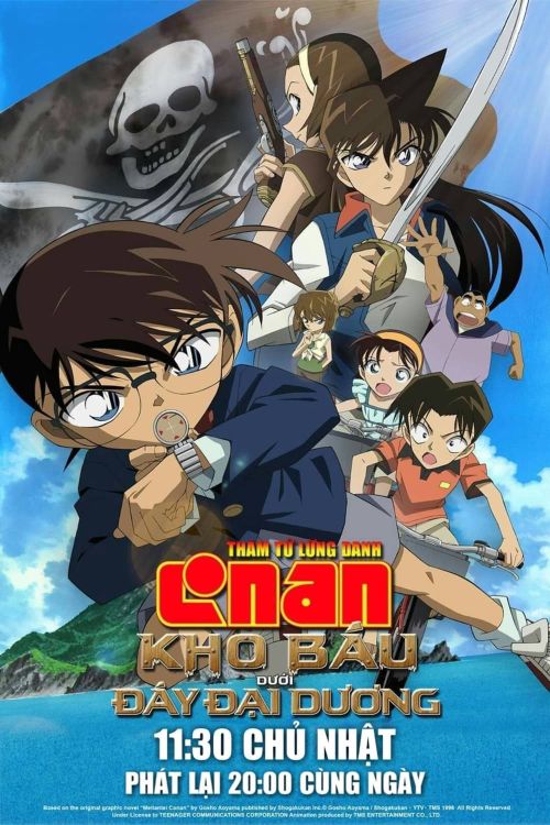 Thám Tử Lừng Danh Conan 11: Kho Báu Dưới Đáy Đại Dương (Detective Conan: Jolly Roger in the Deep Azure) Thám Tử Lừng Danh Conan 11: Kho Báu Dưới Đáy Đại Dương (Detective Conan: Jolly Roger in the Deep Azure) vietsub