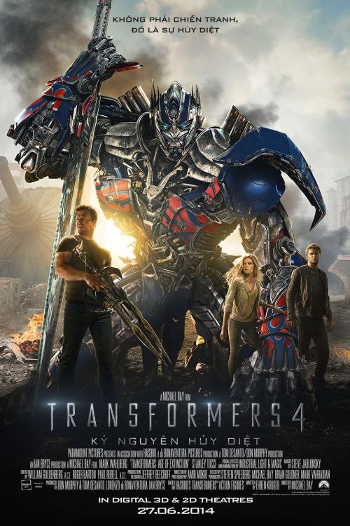 Robot Đại Chiến 4: Kỷ Nguyên Hủy Diệt (Transformers: Age of Extinction) vietsub