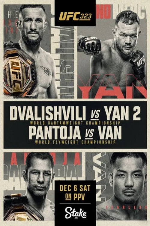 UFC 323: Dvalishvili Đối Đầu Yan 2 (UFC 323: Dvalishvili vs. Yan 2) vietsub